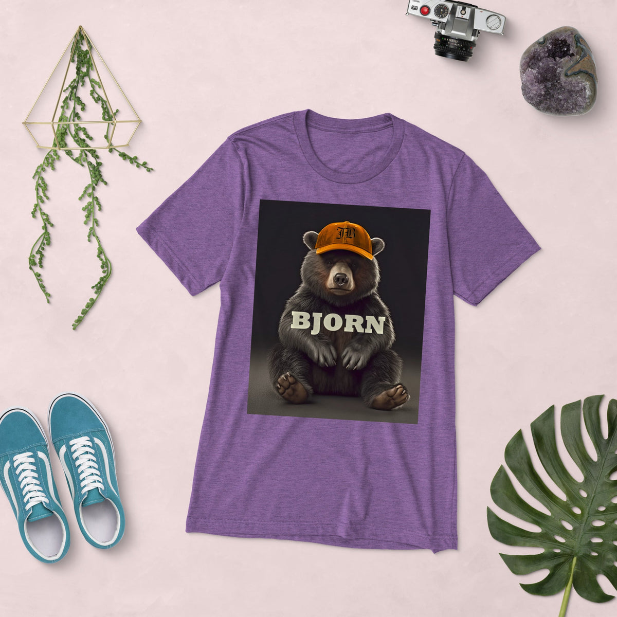 Bjorn's Ballgame - Unisex Short sleeve tri - blend t-shirt - BBairt