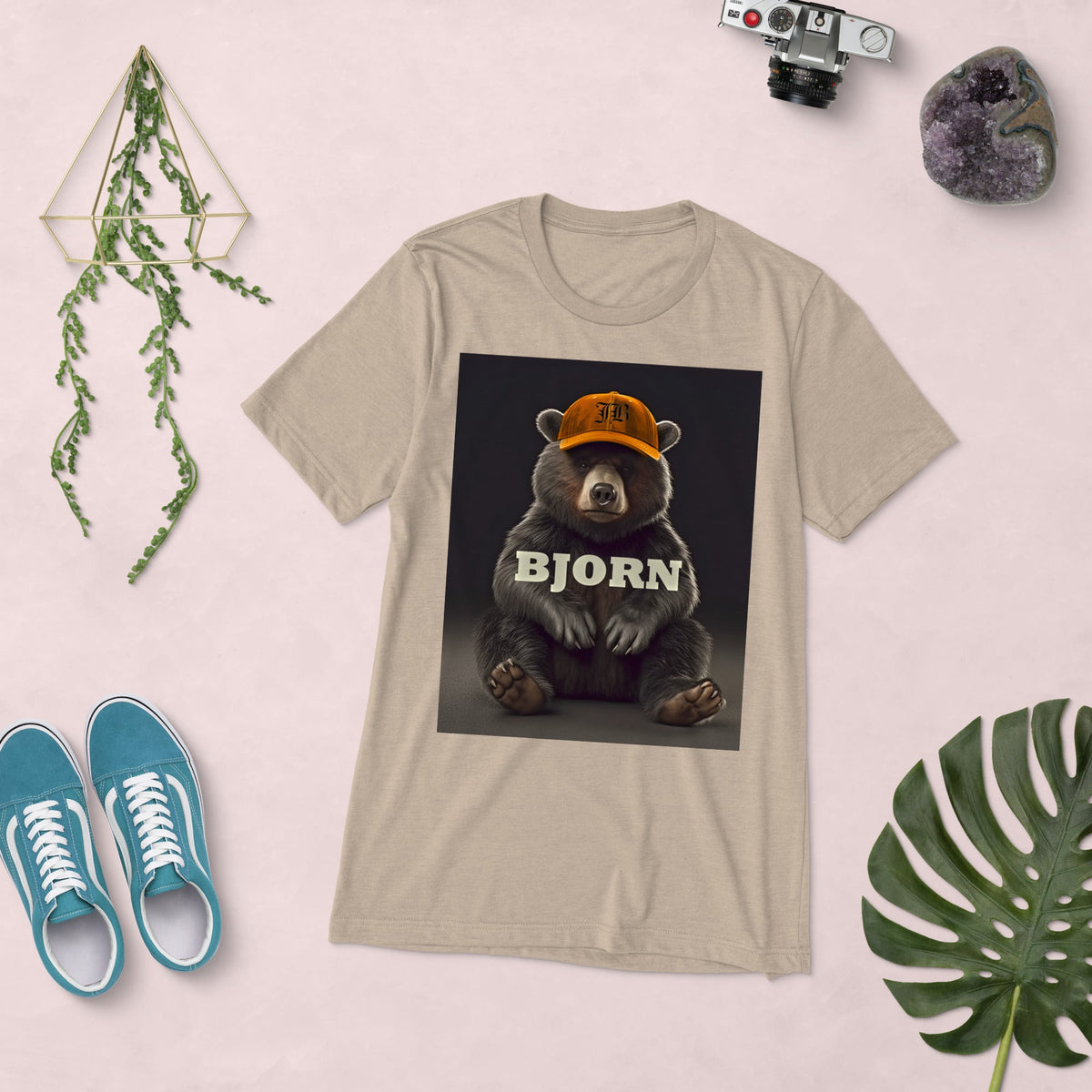 Bjorn's Ballgame - Unisex Short sleeve tri - blend t-shirt - BBairt