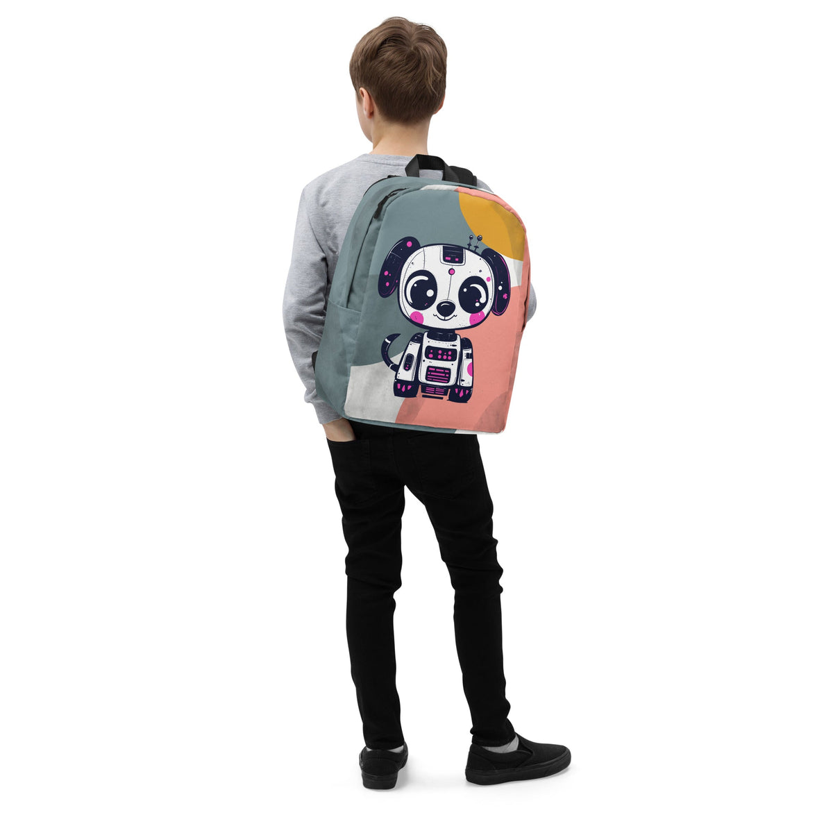 Blinky the RoboPup - Minimalist Backpack - BBairt