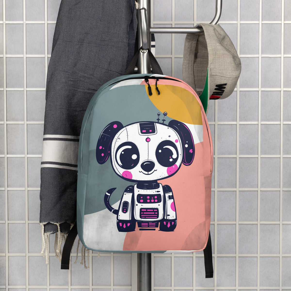 Blinky the RoboPup - Minimalist Backpack - BBairt