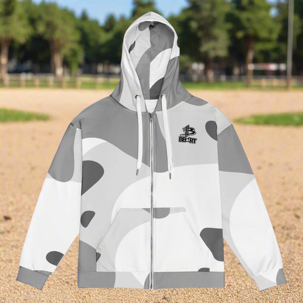 Blinky the Robopup - Unisex All - Over Print Zip Hoodie - BBairt