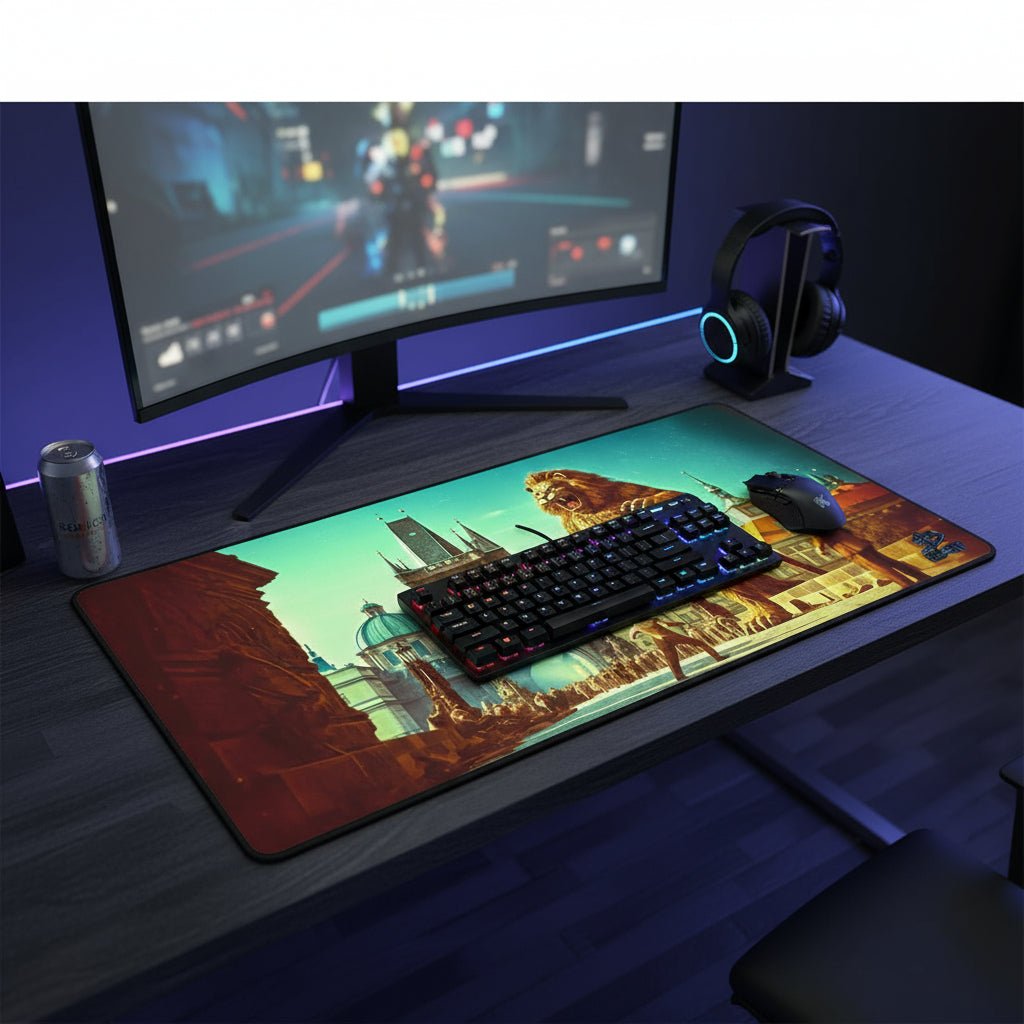 Bohemia’s Beast Desk Mat - Kaiju Capitals
