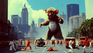 Manila Tarsius Titanus – Desk Mat