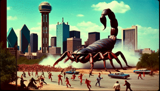 Dallas Pincer Panic – Photo Paper Poster
