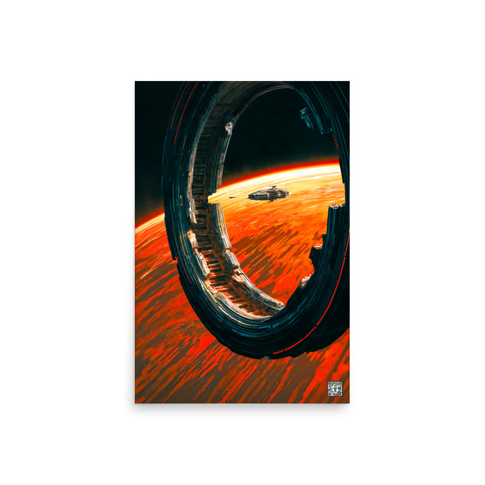 The Broken Meridian by BBairt — unframed 20 × 30 inch photo paper poster