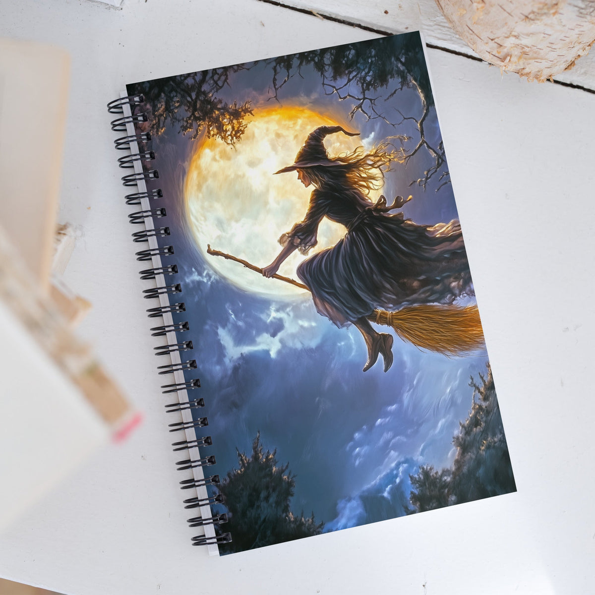 Broom and Gloom Spiral Notebook - Mythic Jheyz Collection - BBairt