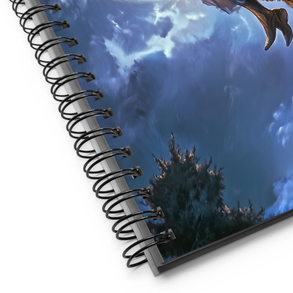 Broom and Gloom Spiral Notebook - Mythic Jheyz Collection - BBairt