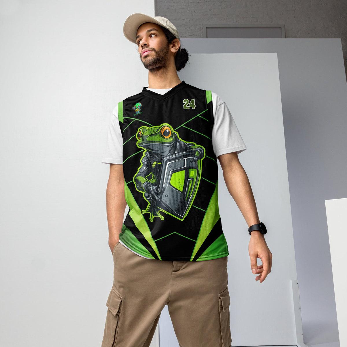Bullfrog Battalion - Basketball Jersey - BBairt