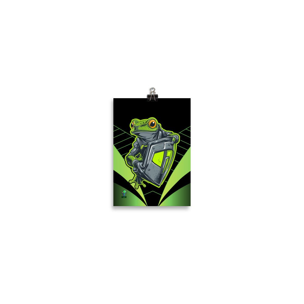 Bullfrog Battalion - Photo Paper Poster - BBairt