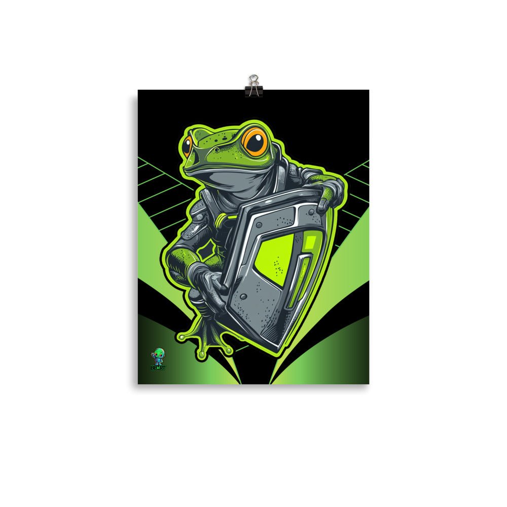 Bullfrog Battalion - Photo Paper Poster - BBairt