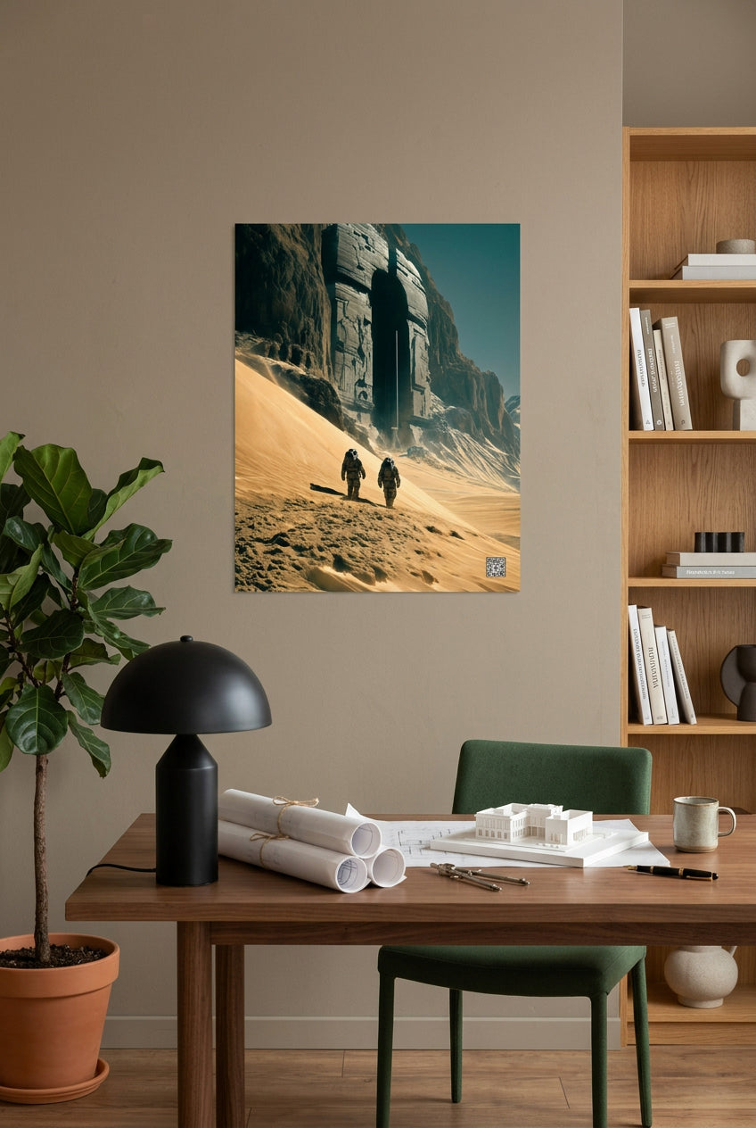 The Buried Transit by BBairt — unframed 11 × 14 inch photo paper poster
