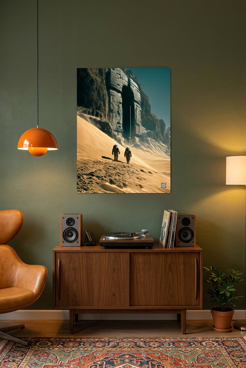 The Buried Transit by BBairt — unframed 12 × 16 inch photo paper poster