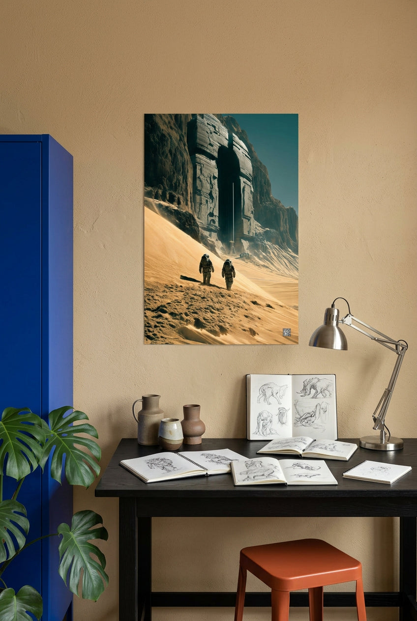 The Buried Transit by BBairt — unframed 12 × 18 inch photo paper poster