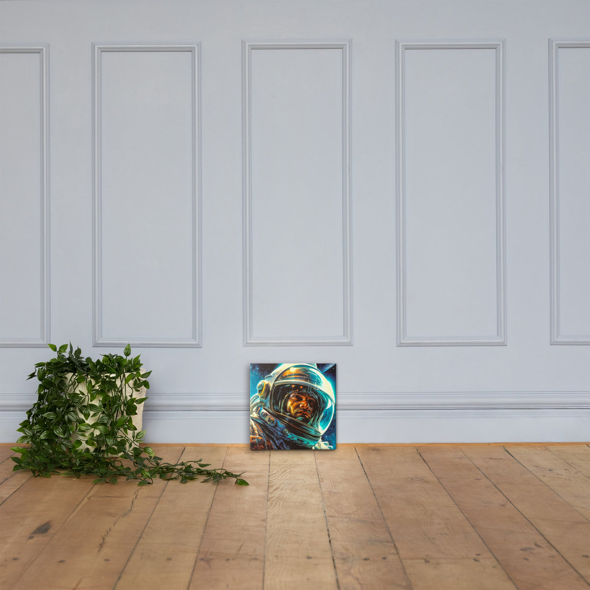 Daniel Clark, IEA Astronaut - Canvas Print