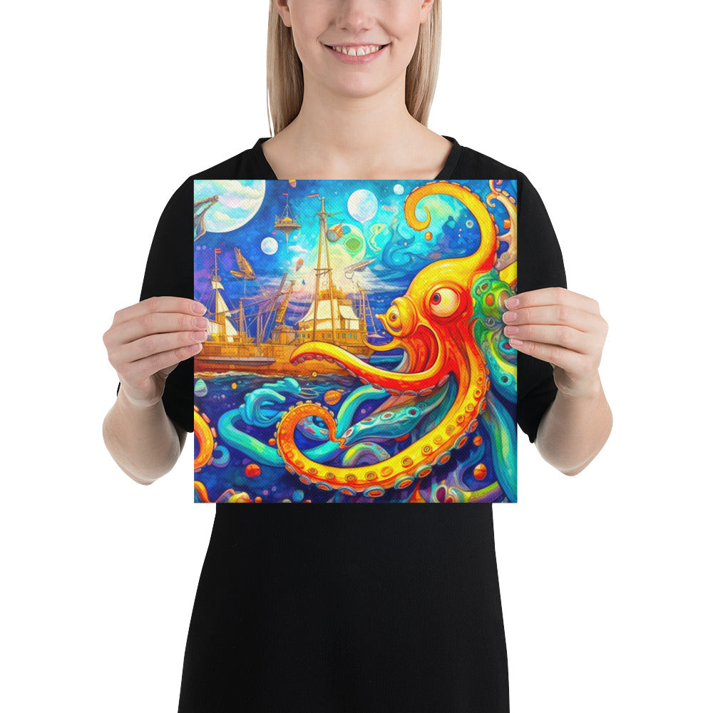 Celestia's Embrace - Canvas Print