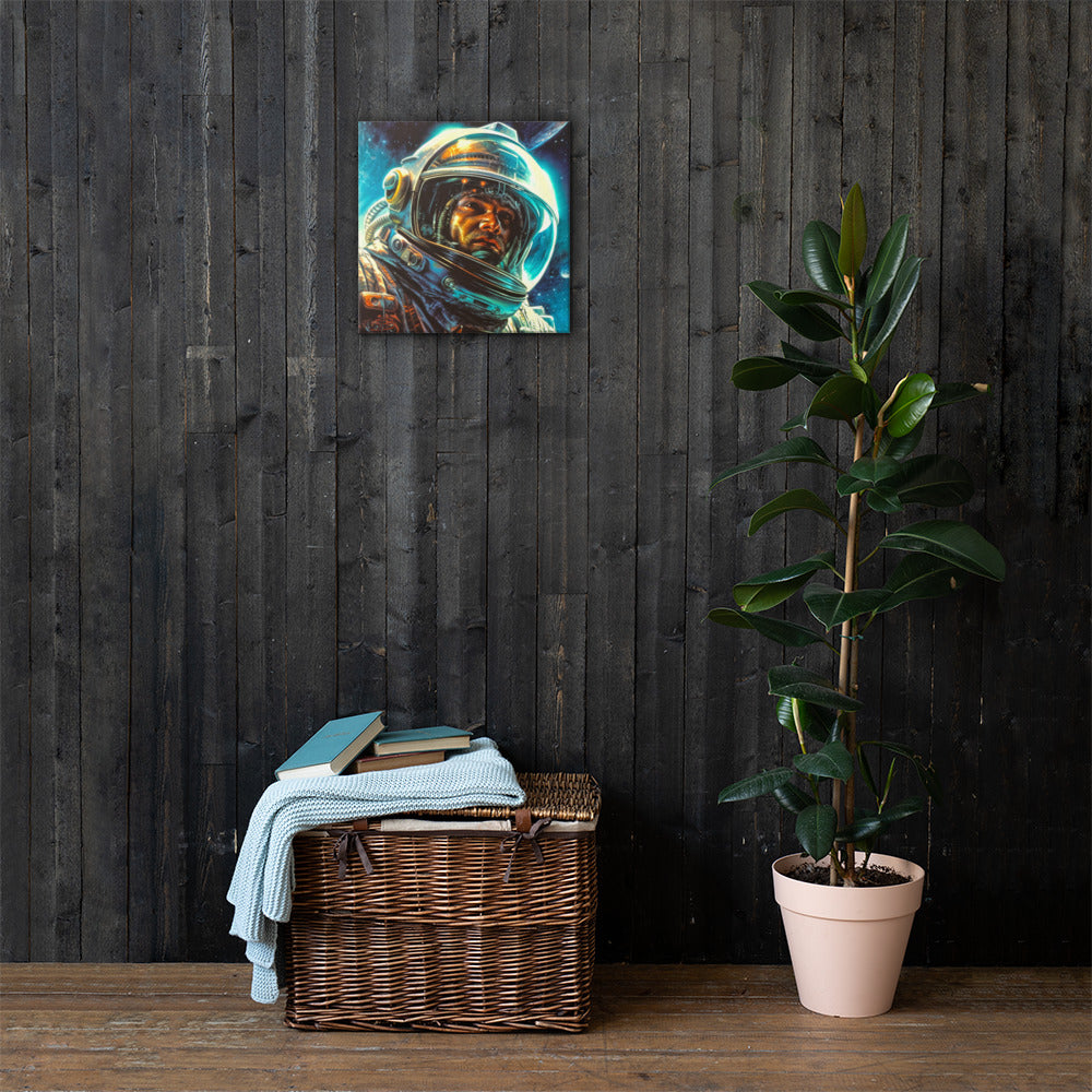 Daniel Clark, IEA Astronaut - Canvas Print