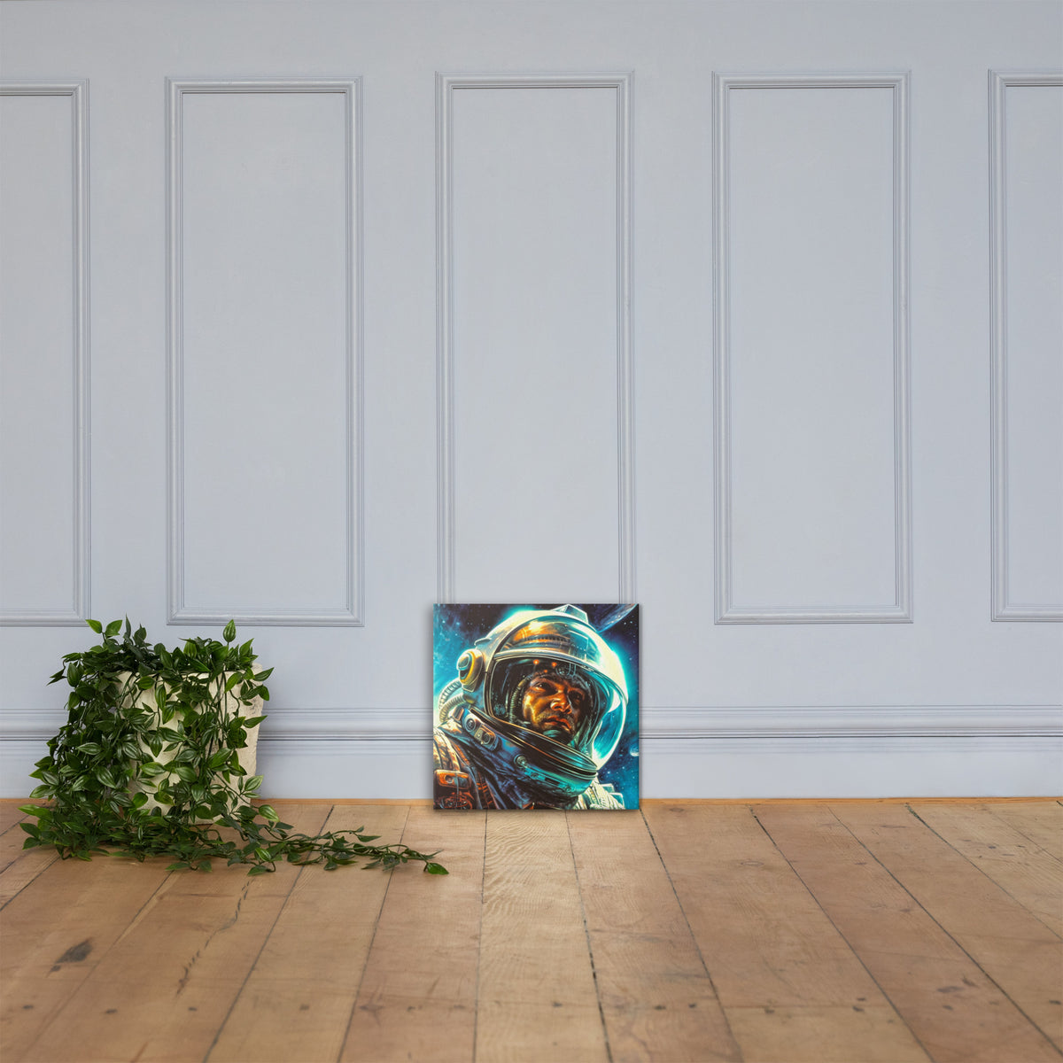 Daniel Clark, IEA Astronaut - Canvas Print