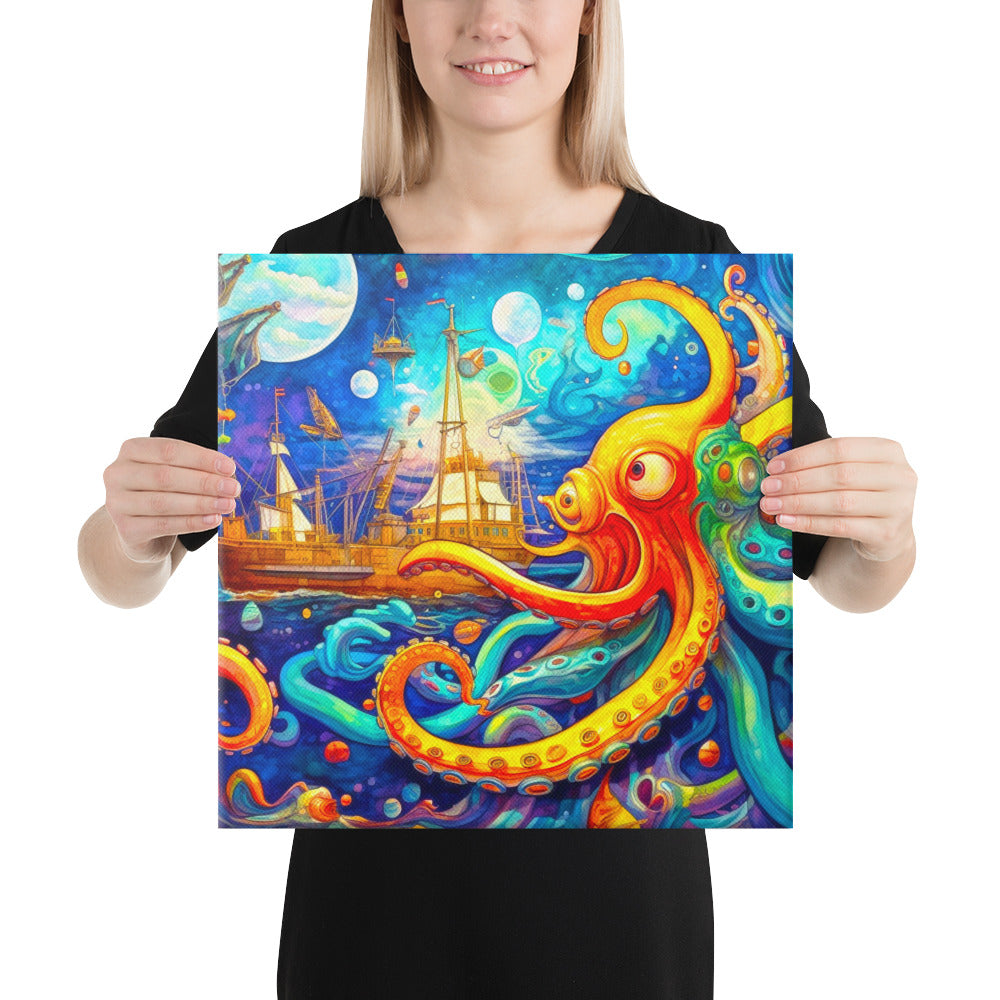 Celestia's Embrace - Canvas Print