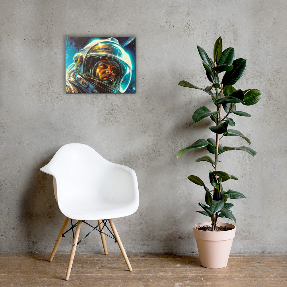 Daniel Clark, IEA Astronaut - Canvas Print