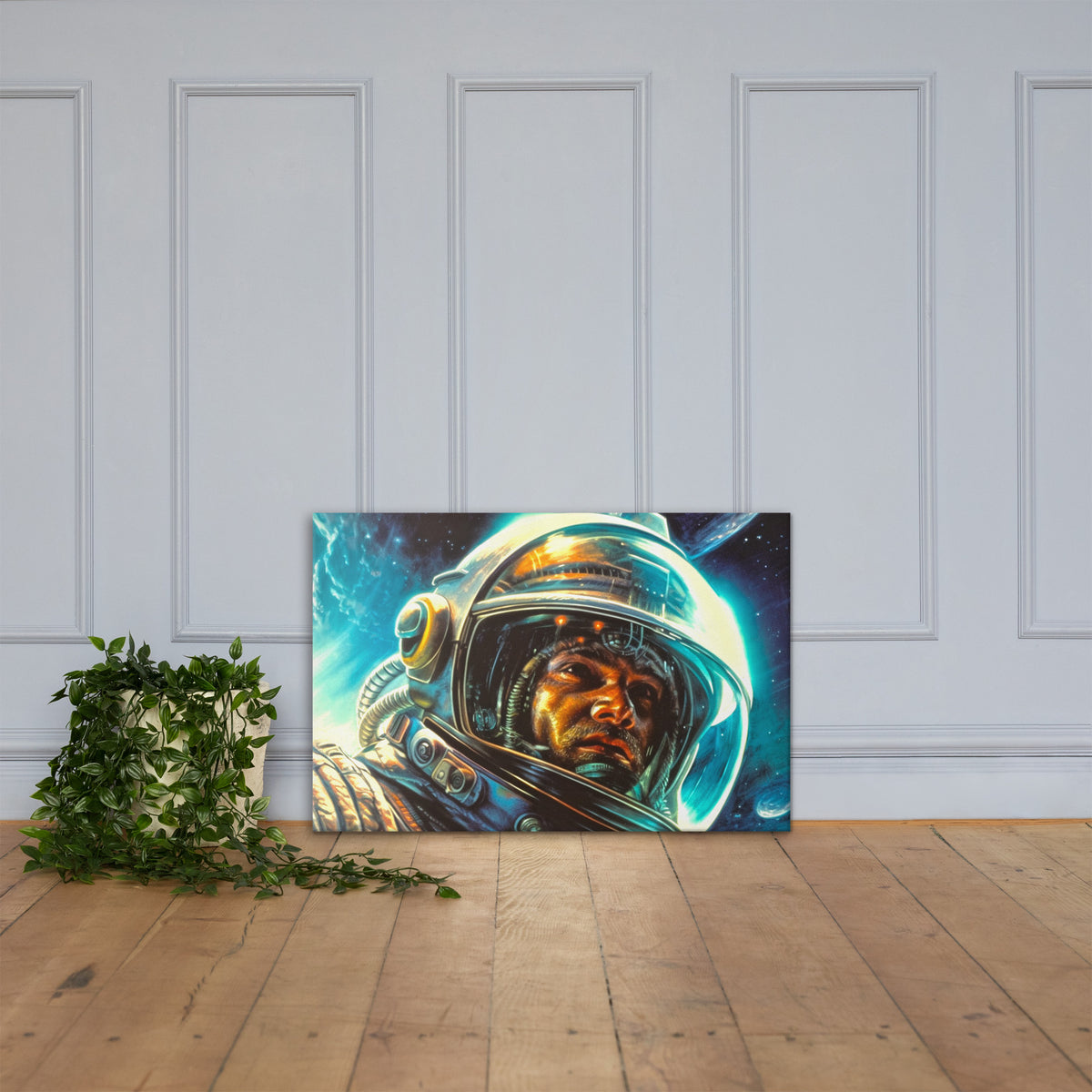 Daniel Clark, IEA Astronaut - Canvas Print