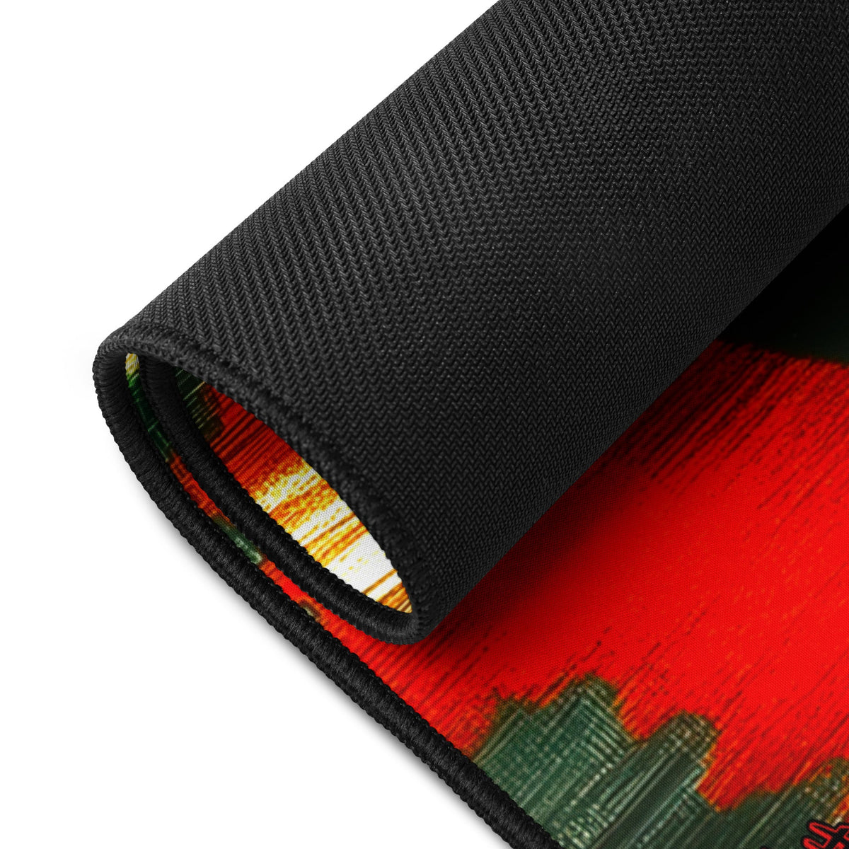 City of Beams Desk Mat from BBairt