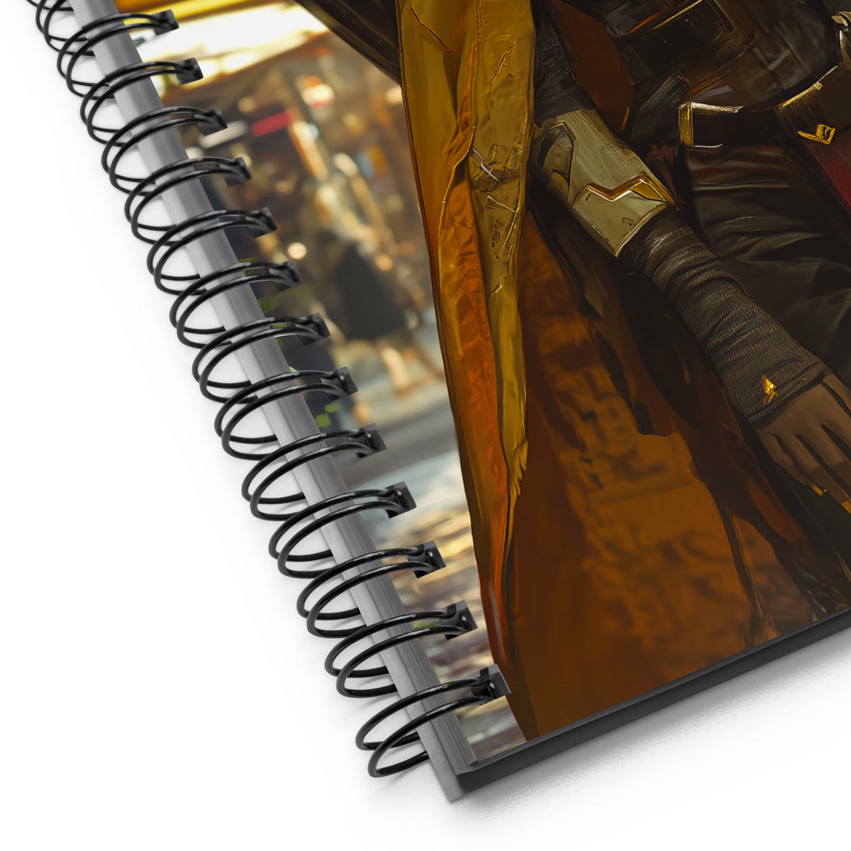 City Strider Spiral Notebook - Mythic Jheyz Collection - BBairt