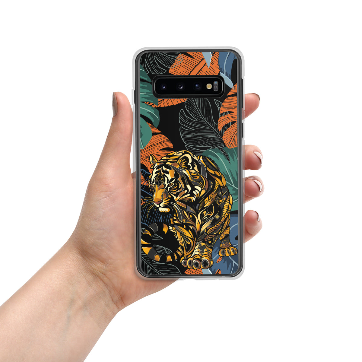 Bengal Brilliance - Clear Case for Samsung®
