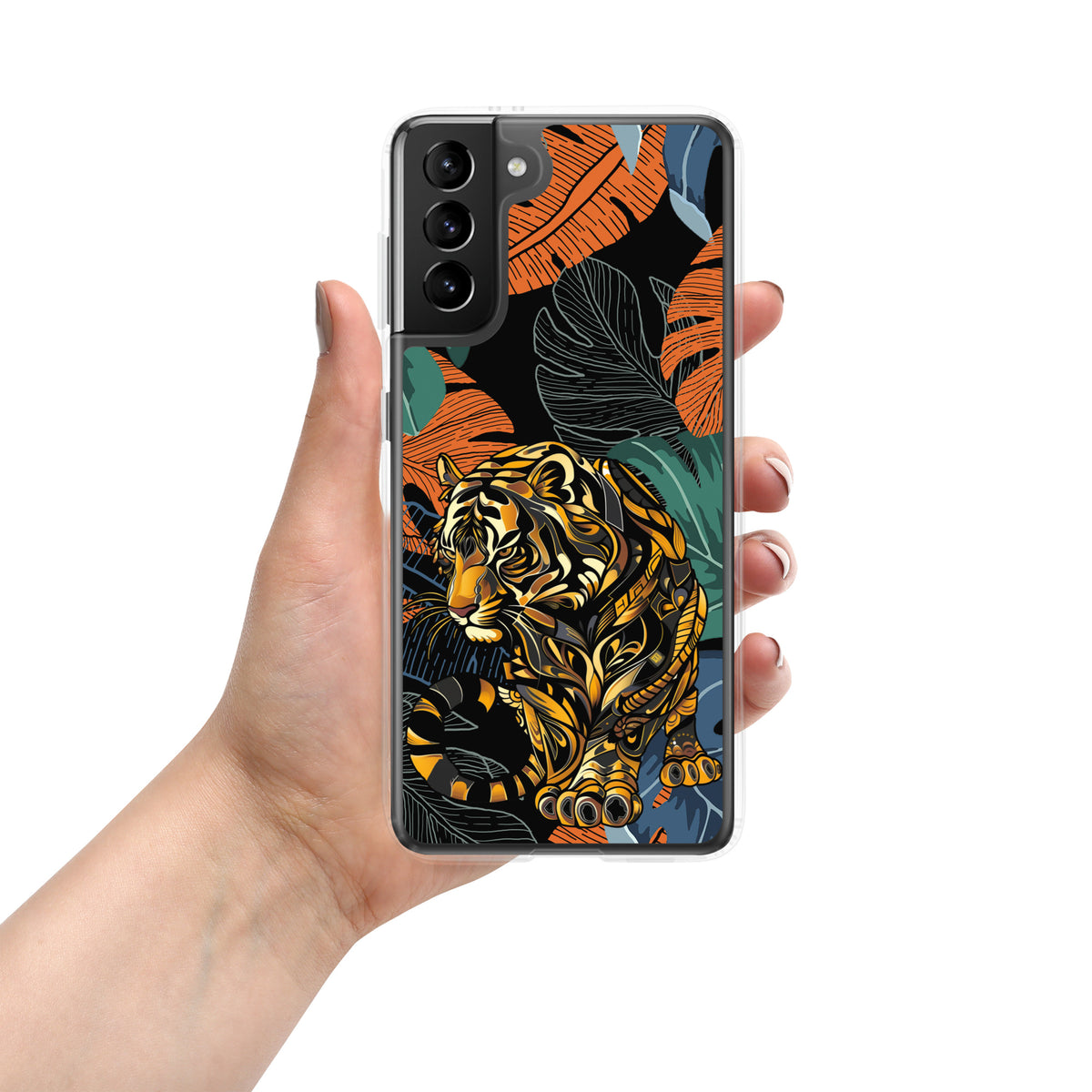Bengal Brilliance - Clear Case for Samsung®