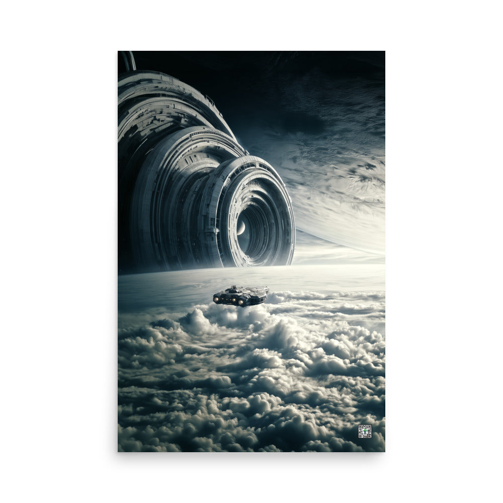 The Cloudbound Array by BBairt — unframed 24 × 36 inch photo paper poster
