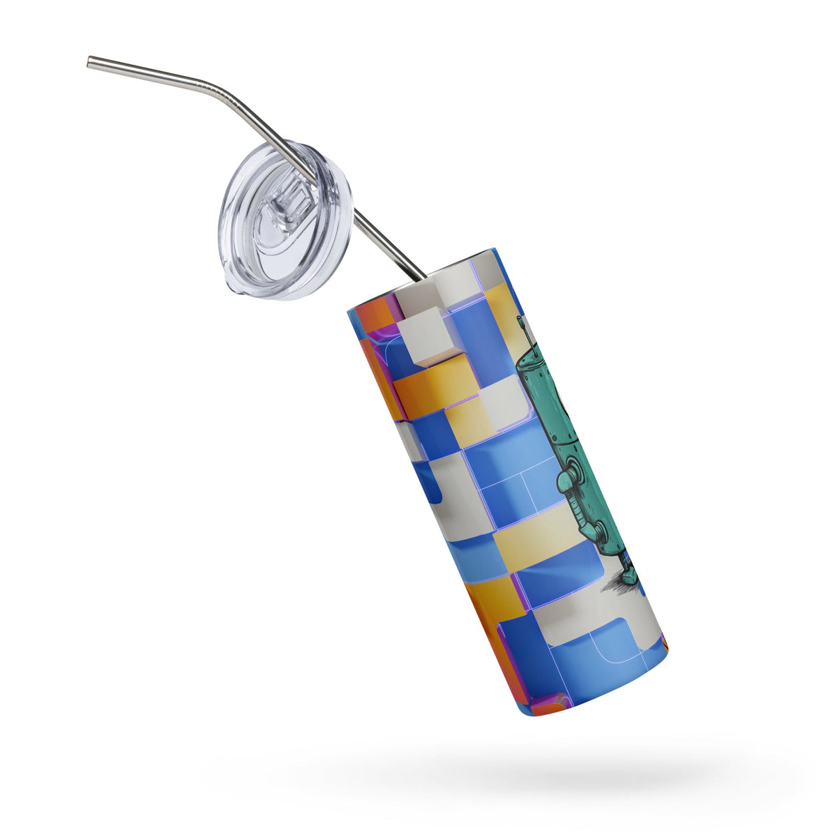 Clyde the Loyal Droid - Stainless Steel Tumbler - BBairt