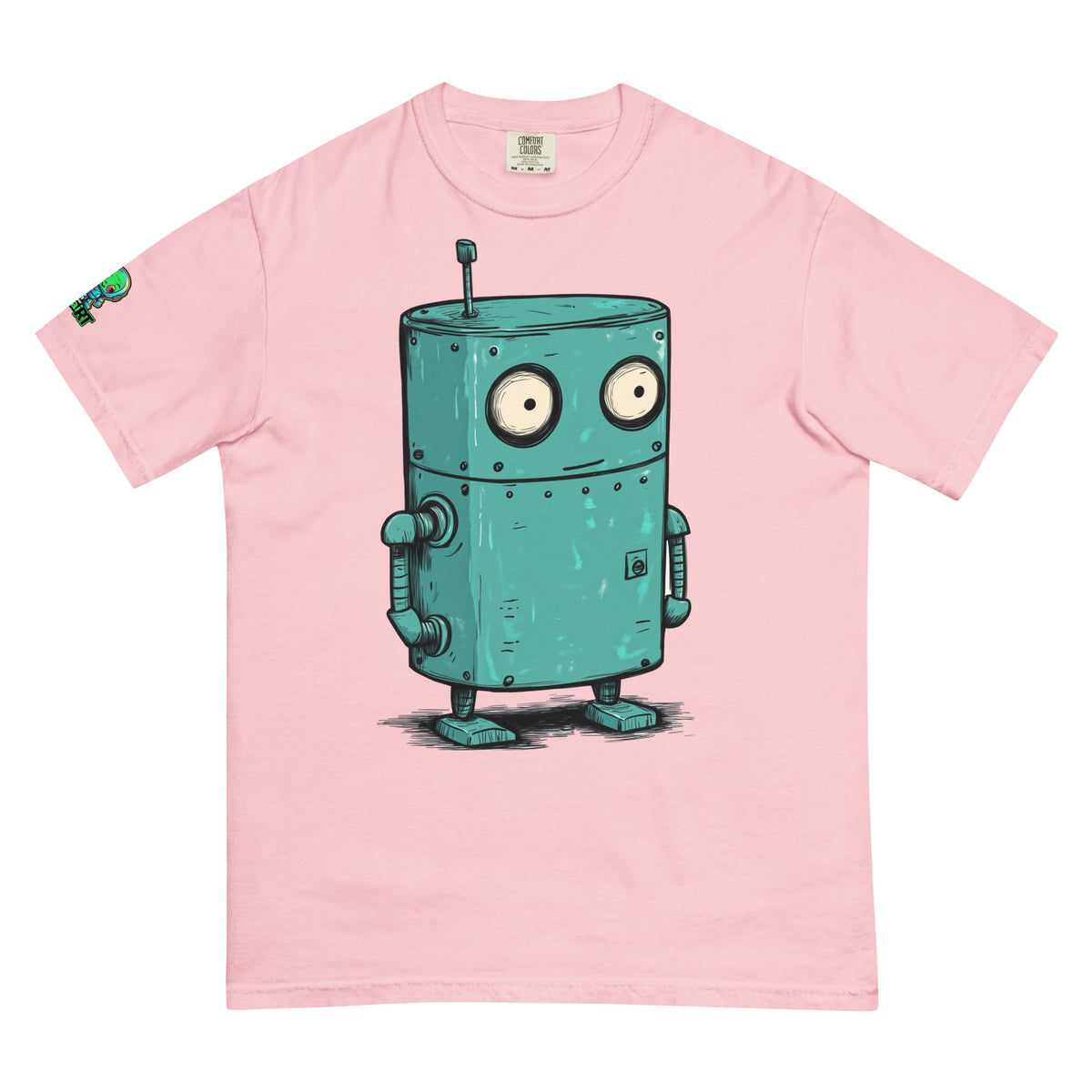 Clyde the Loyal Droid - Unisex garment - dyed heavyweight t-shirt - BBairt