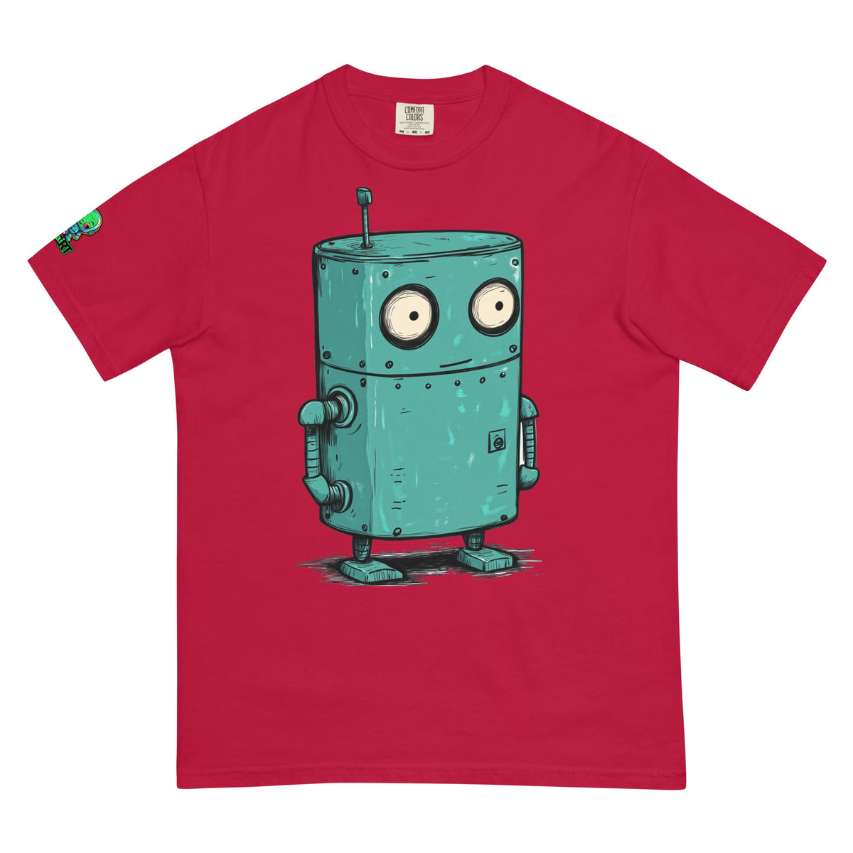 Clyde the Loyal Droid - Unisex garment - dyed heavyweight t-shirt - BBairt