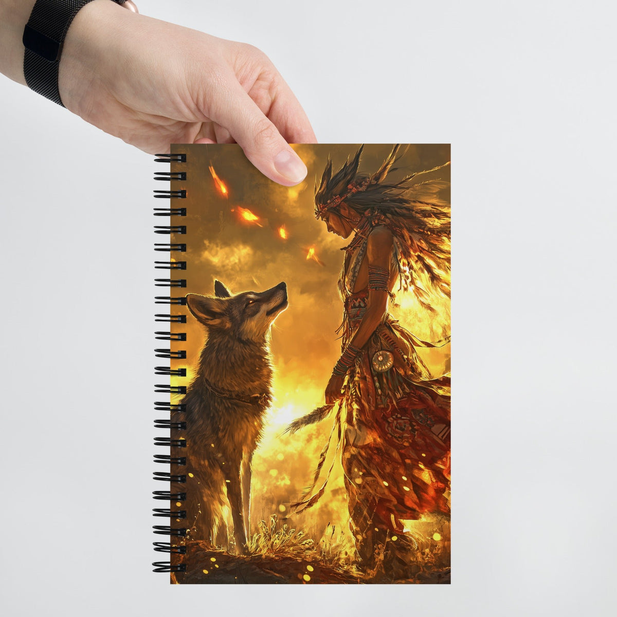 Dawn of the Skinwalker Spiral Notebook - Mythic Jheyz Collection - BBairt