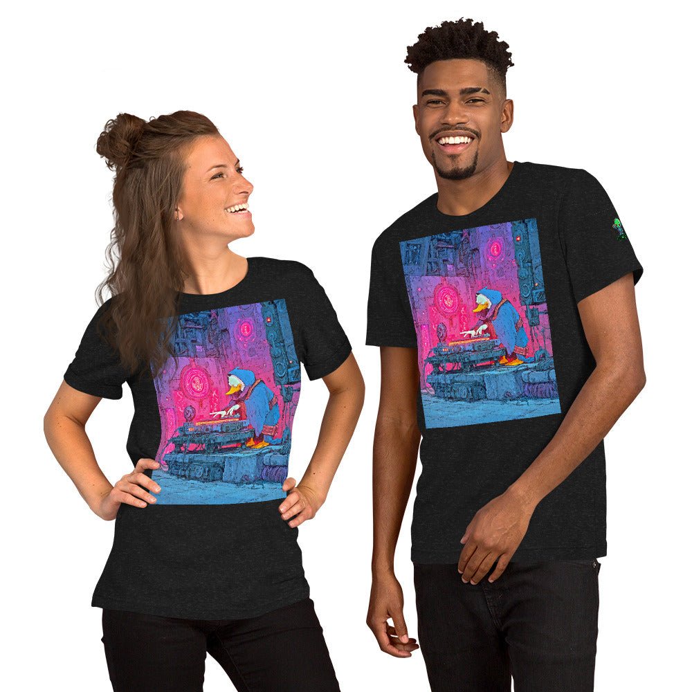 Dax the Duck DJ – Unisex Staple T-Shirt - BBairt