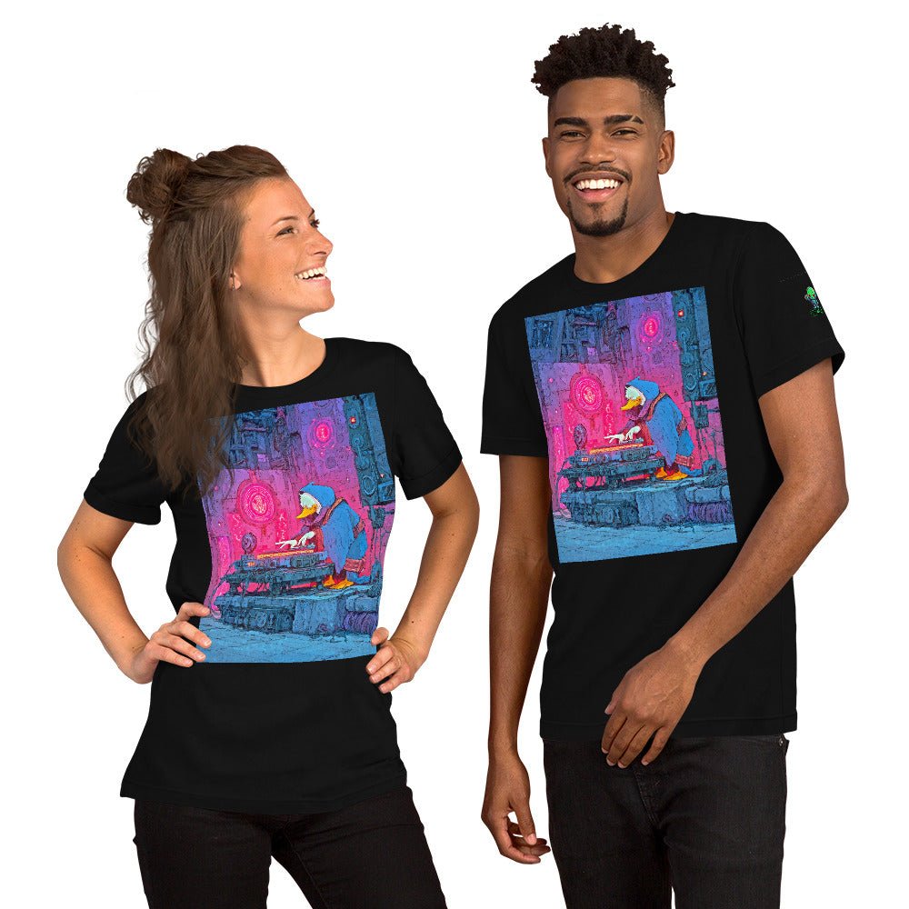 Dax the Duck DJ – Unisex Staple T-Shirt - BBairt