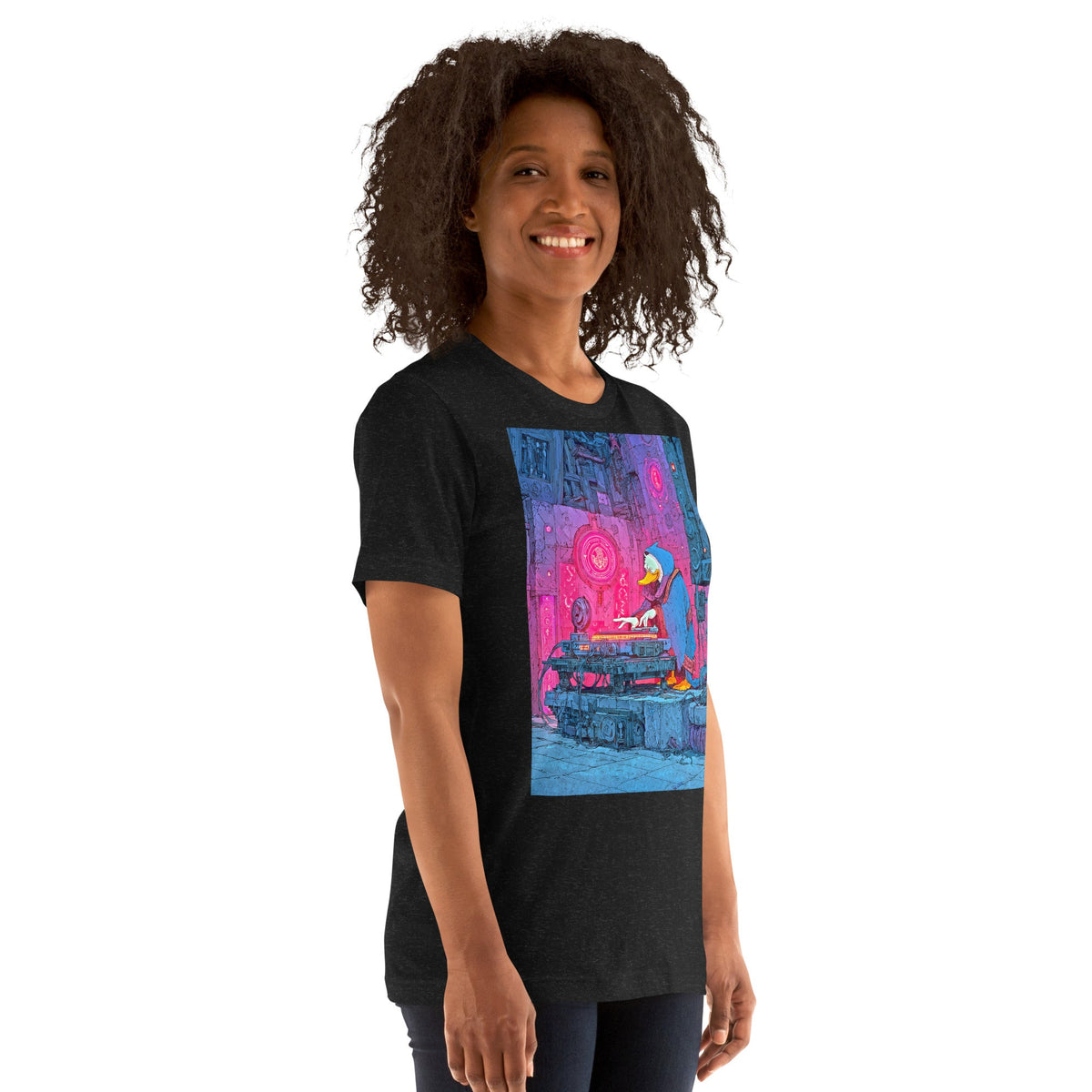 Dax the Duck DJ – Unisex Staple T-Shirt - BBairt