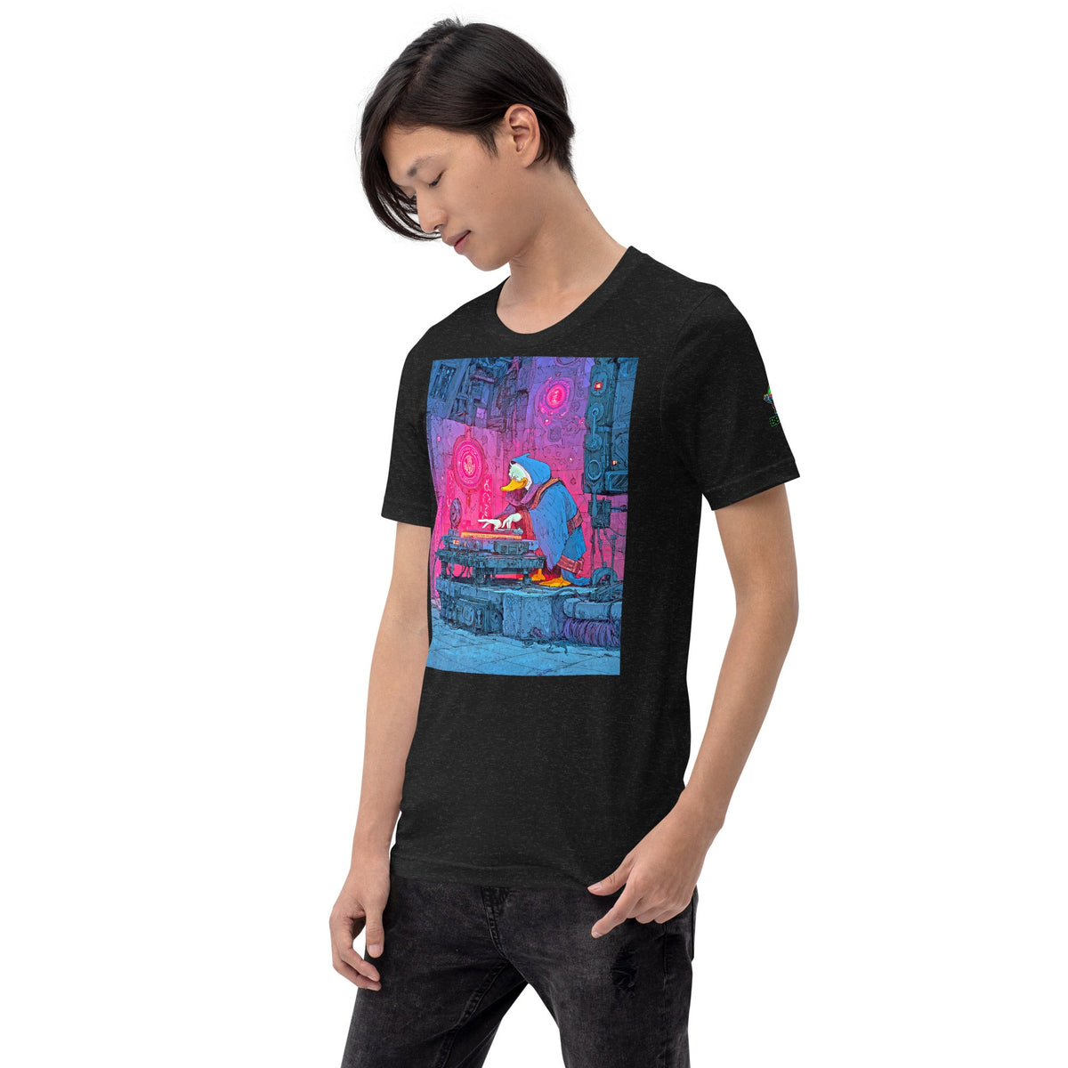 Dax the Duck DJ – Unisex Staple T-Shirt - BBairt