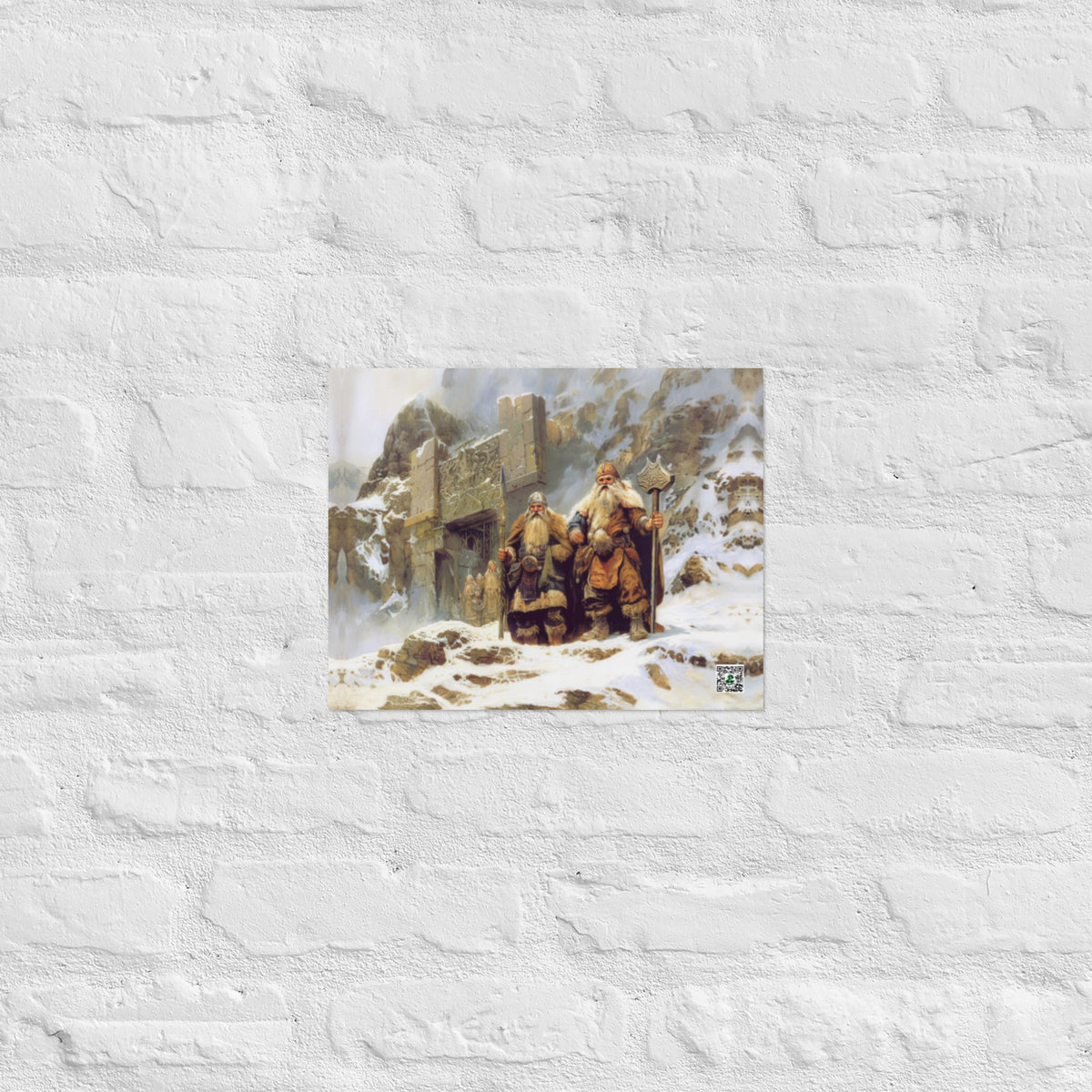 Dwarves of Frostgate - Photo paper poster - BBairt