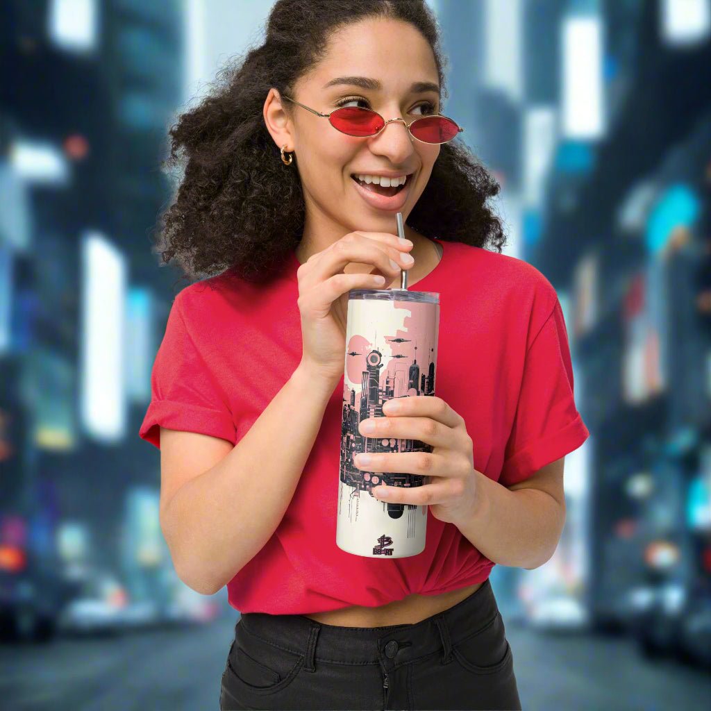 Ecliptica Metropolis - Stainless Steel Tumbler - BBairt