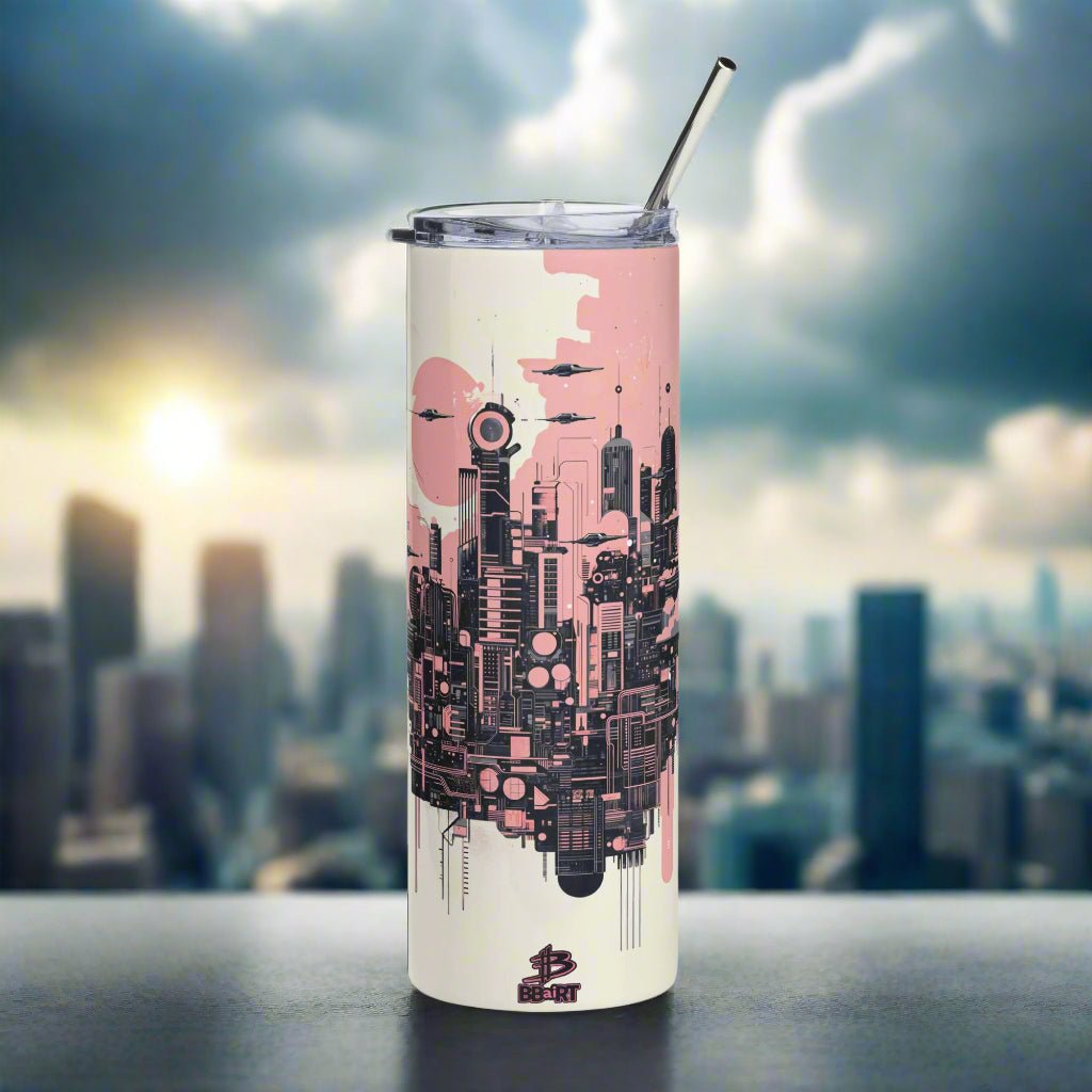 Ecliptica Metropolis - Stainless Steel Tumbler - BBairt