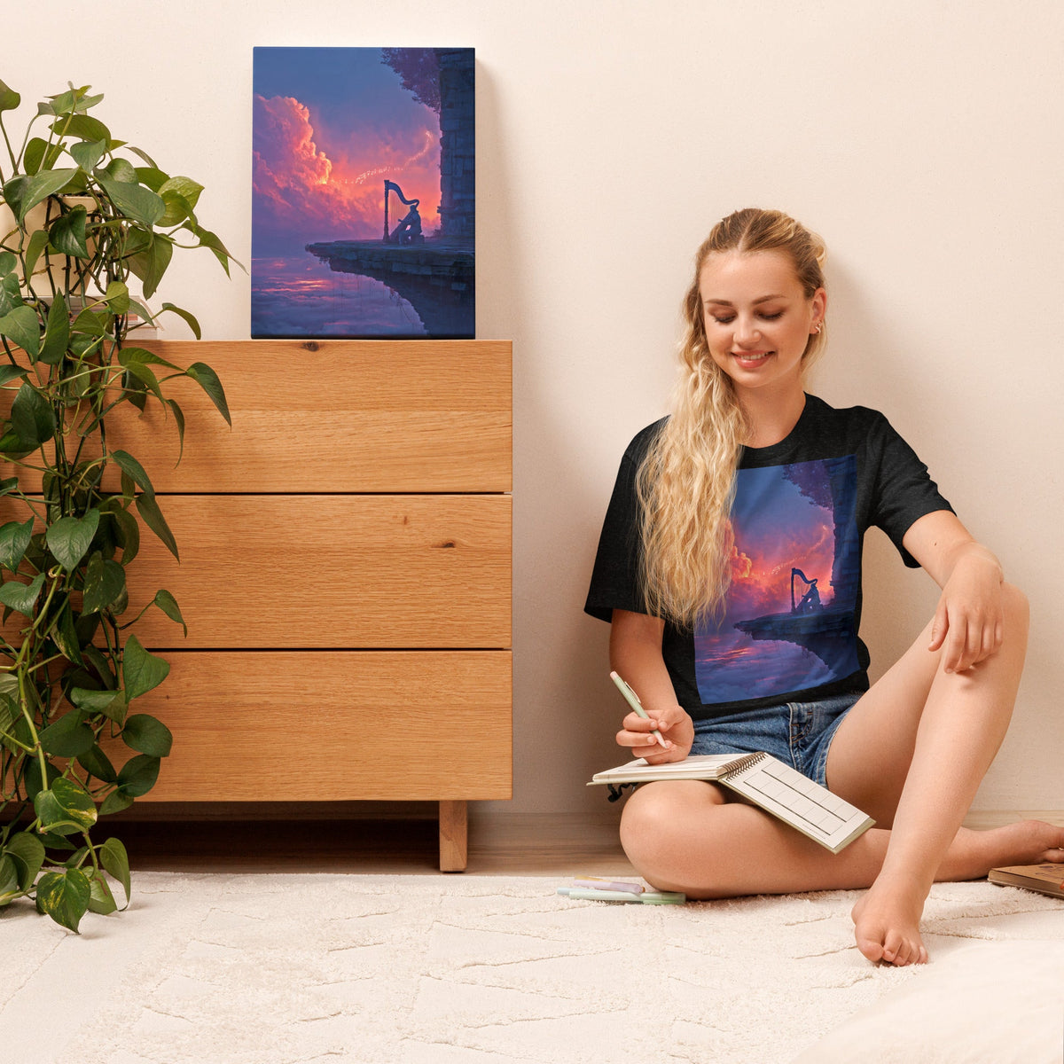 Edge of the Song – Unisex Staple T-Shirt - BBairt