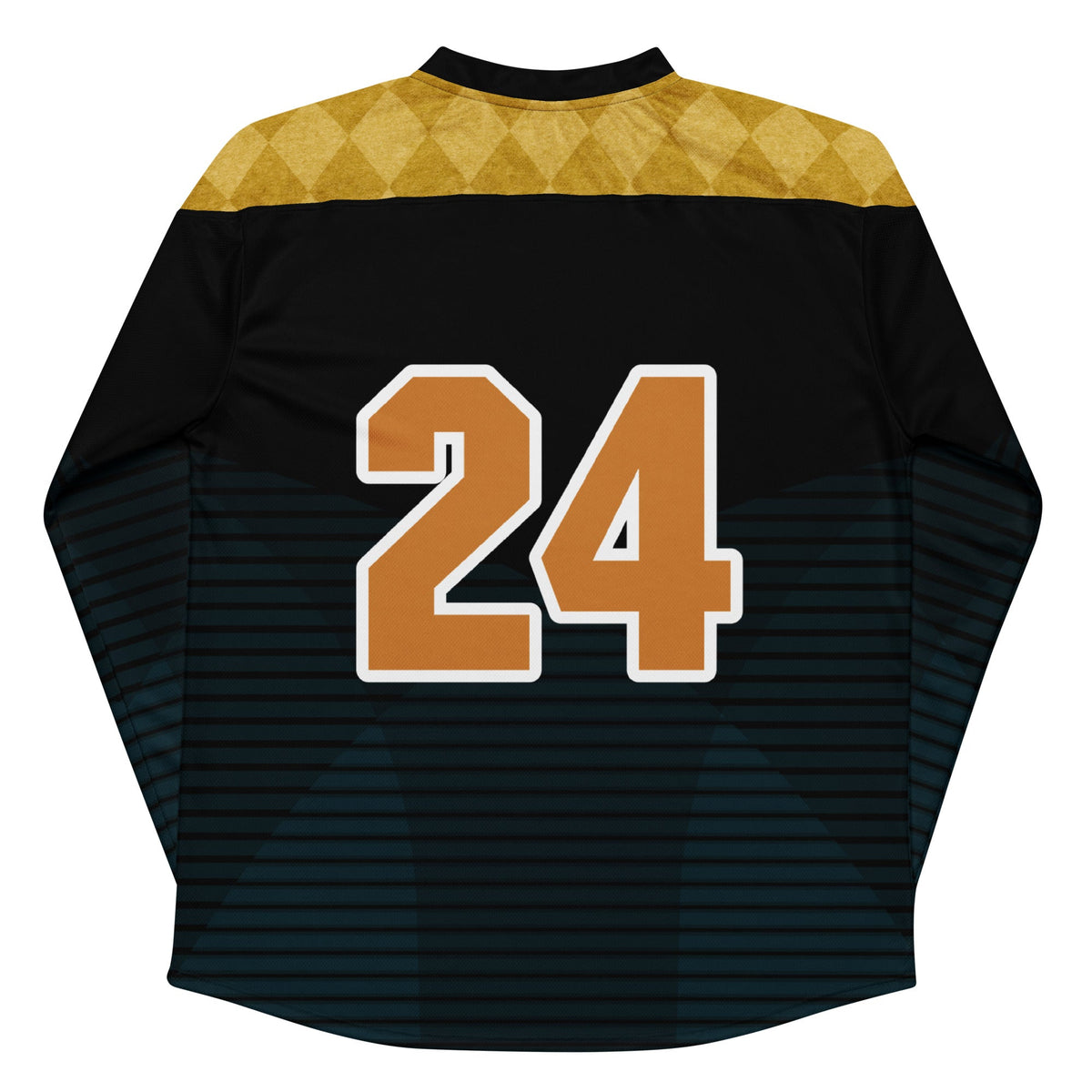 Elemental Harmony: Fiery Phoenix and Calm Lotus - Recycled hockey fan jersey - BBairt
