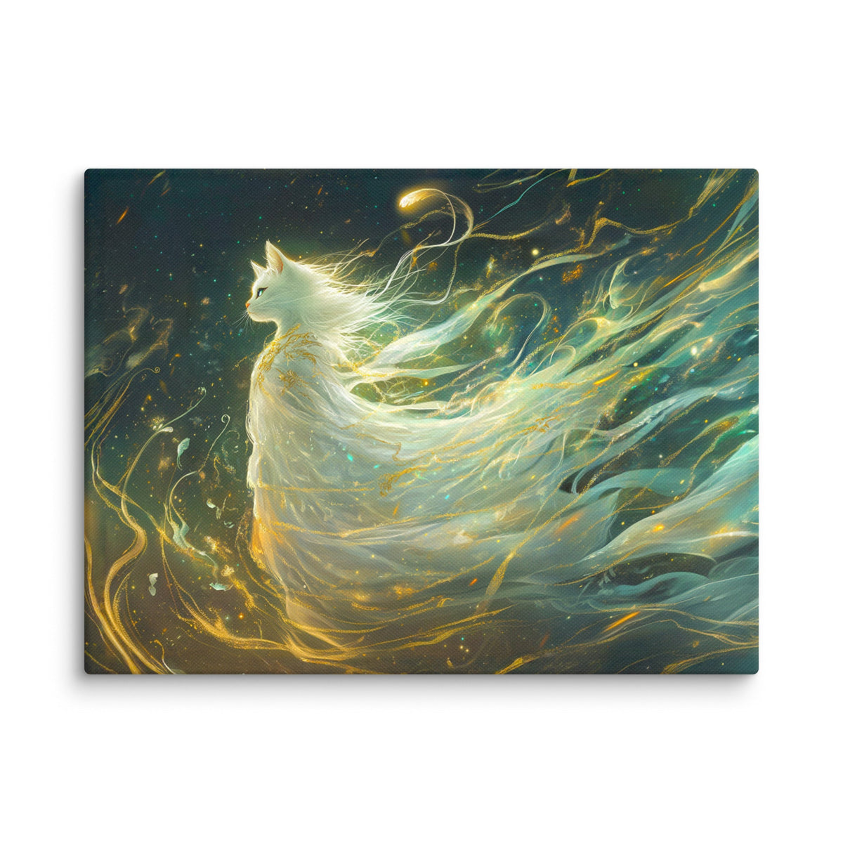 Elysia the Moonlit Spirit – Canvas Print - BBairt