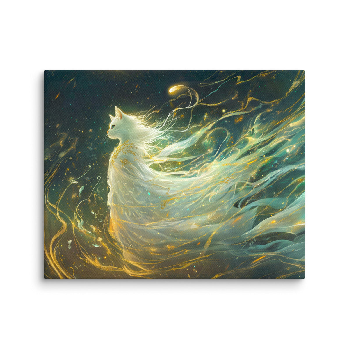 Elysia the Moonlit Spirit – Canvas Print - BBairt