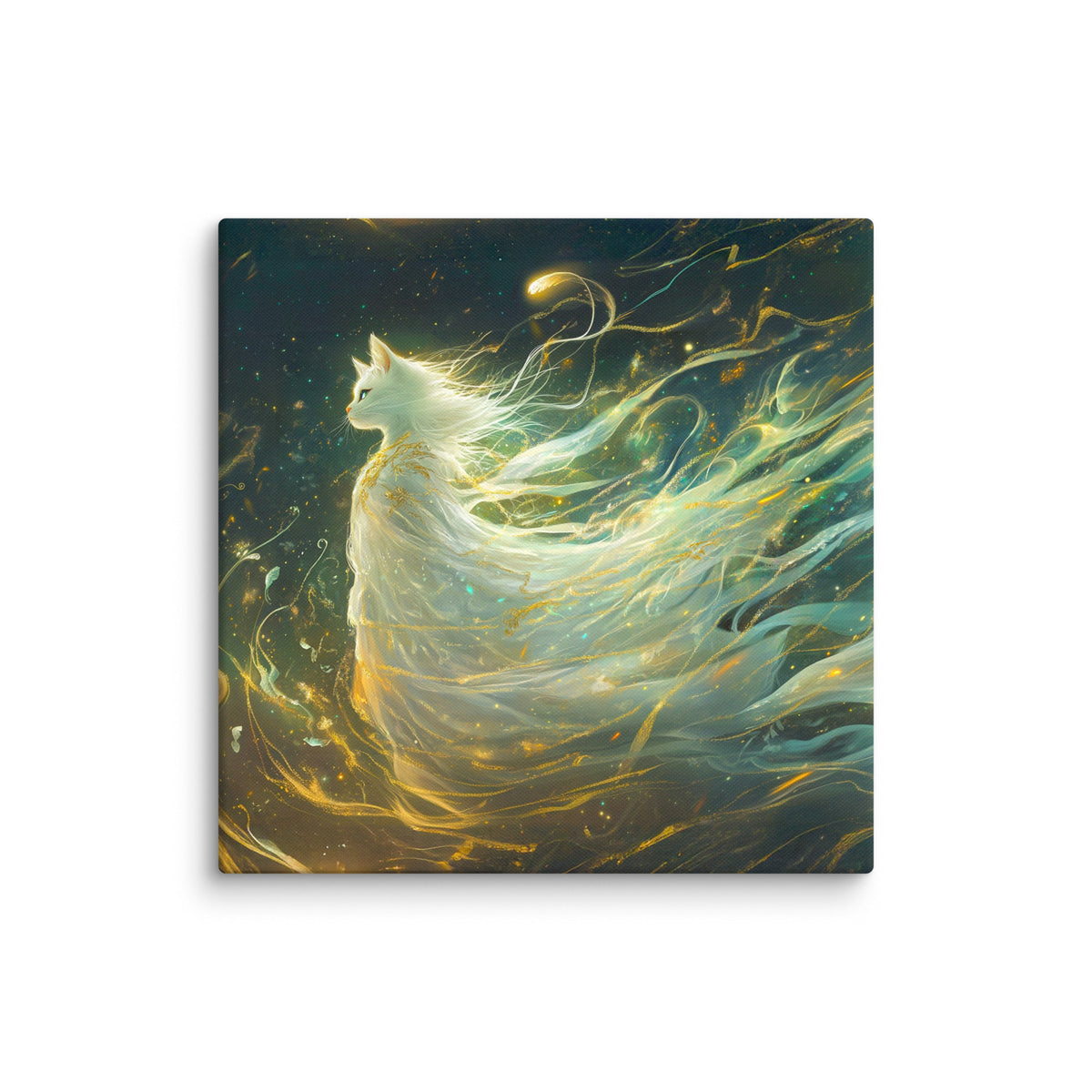 Elysia the Moonlit Spirit – Canvas Print - BBairt