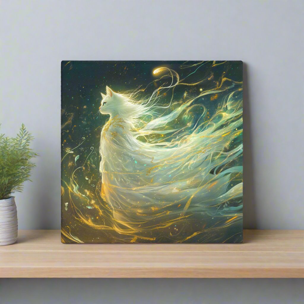 Elysia the Moonlit Spirit – Canvas Print - BBairt