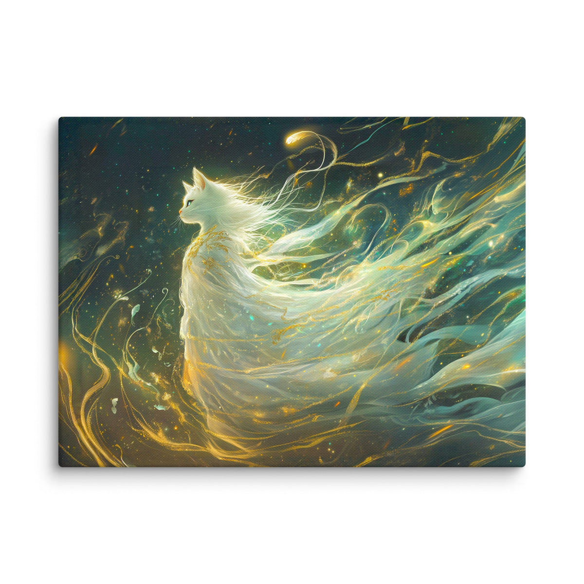 Elysia the Moonlit Spirit – Canvas Print - BBairt