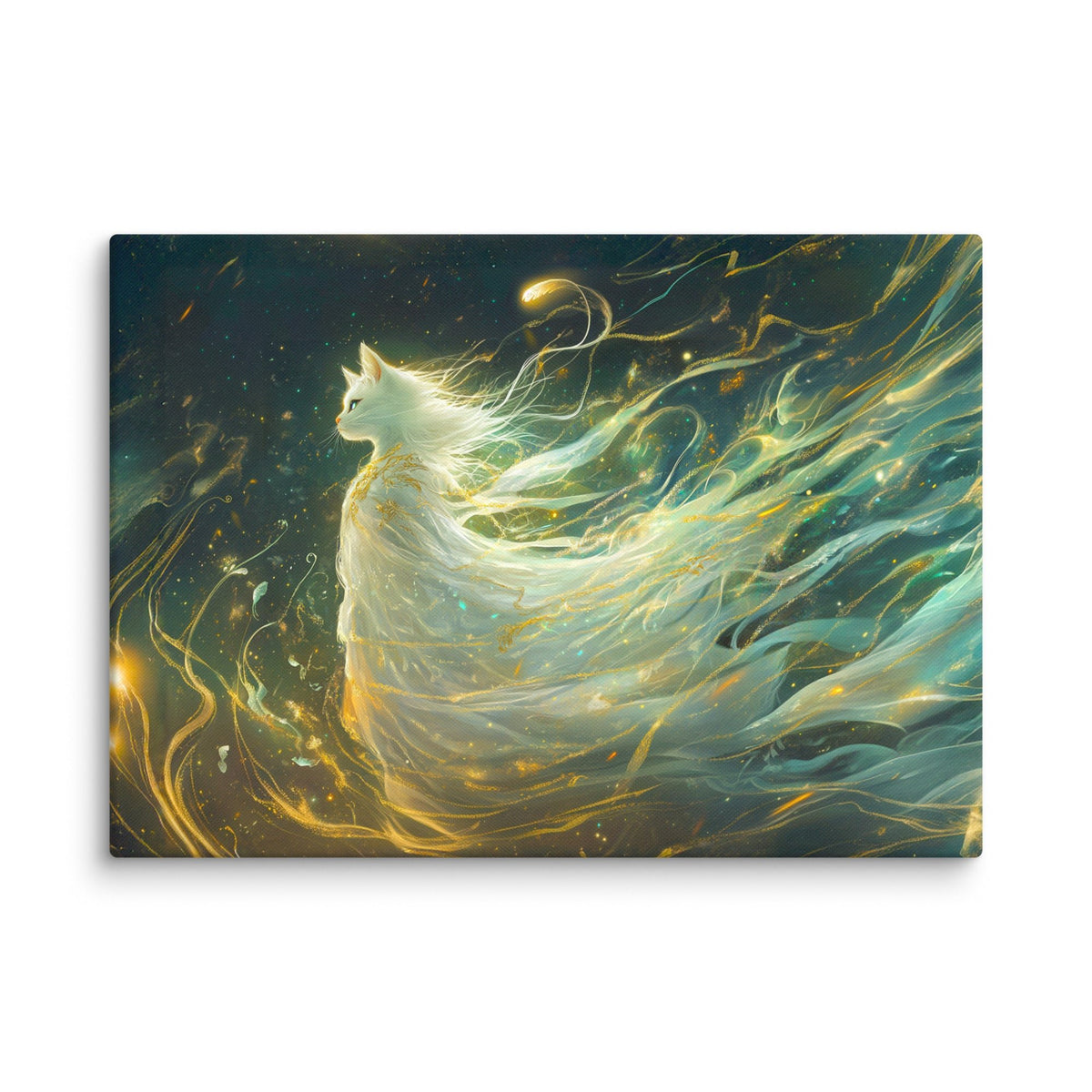 Elysia the Moonlit Spirit – Canvas Print - BBairt