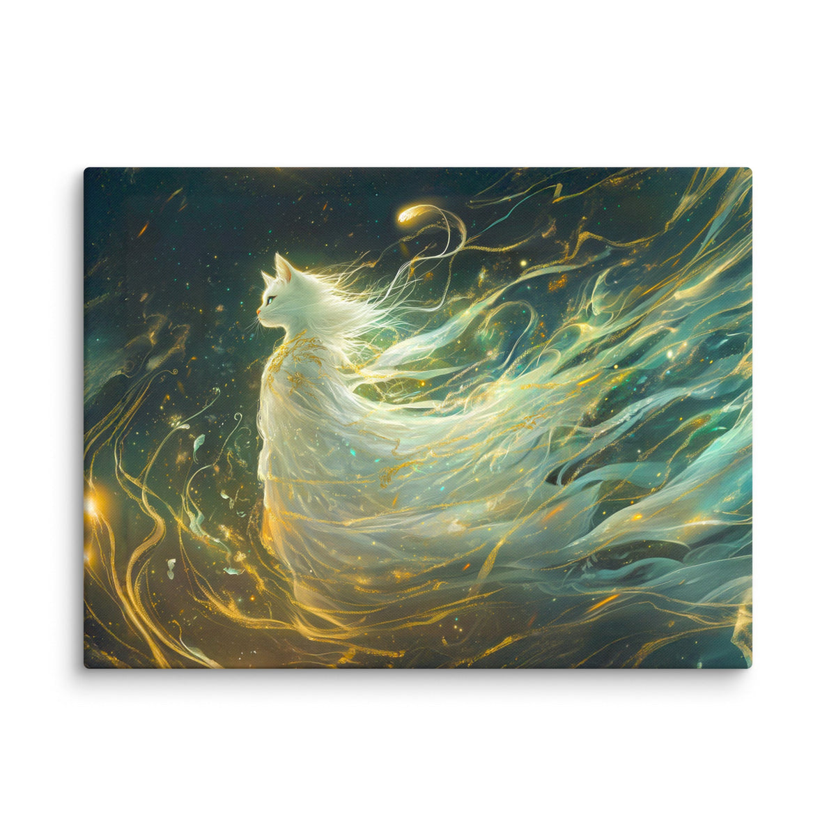 Elysia the Moonlit Spirit – Canvas Print - BBairt