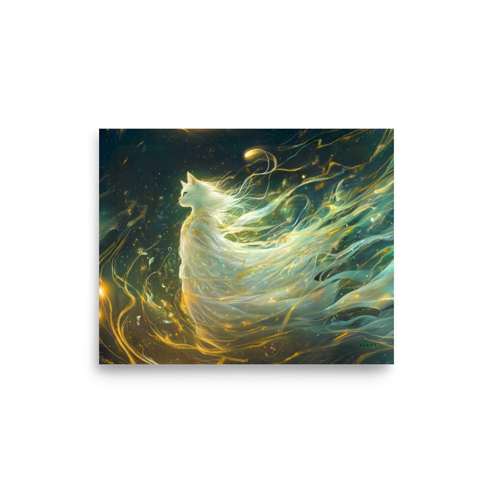 Elysia the Moonlit Spirit – Photo Paper Poster - BBairt
